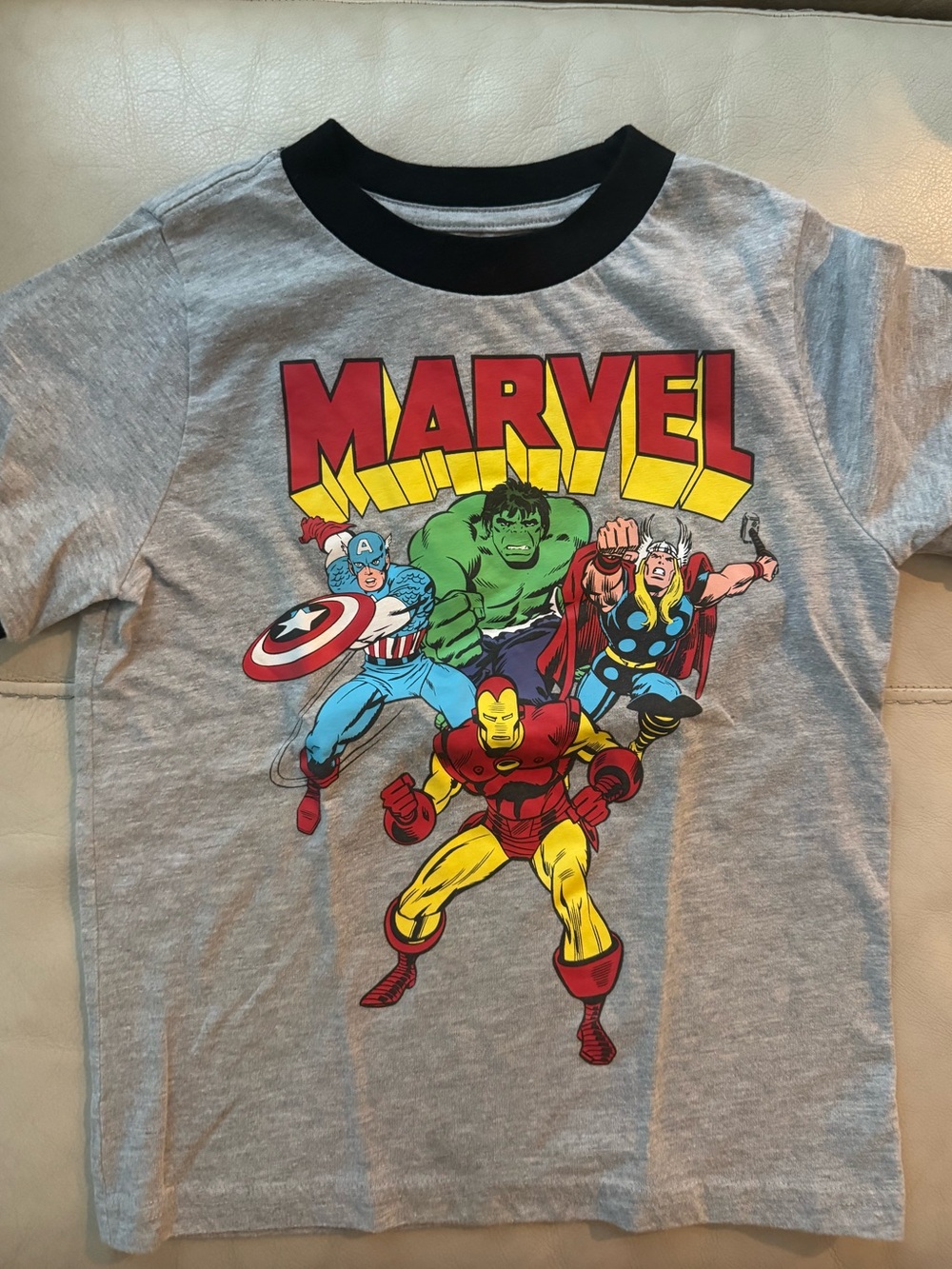 Boys Marvel tee